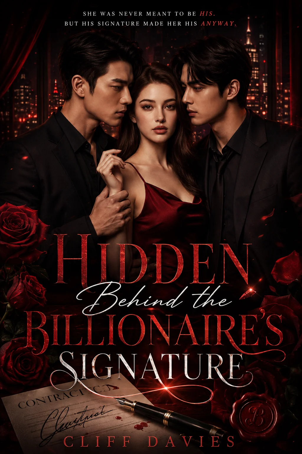Hidden Behind the Billionaire's Signature