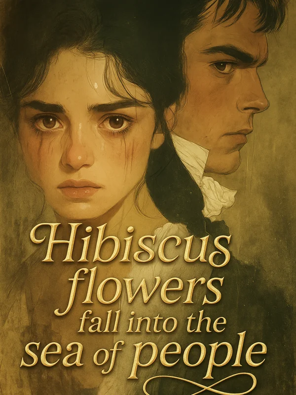 Hibiscus flowers fall into the sea of people