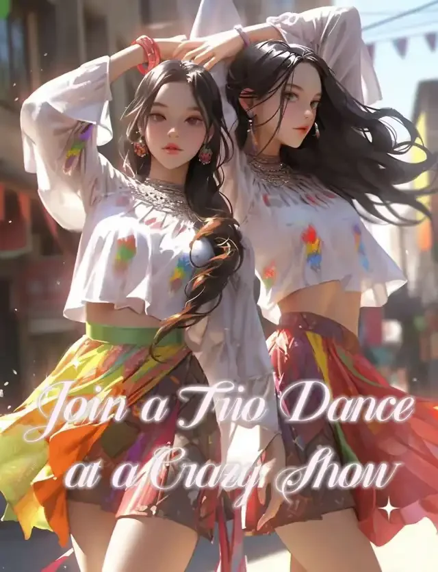 Join a Trio Dance at a Crazy Show