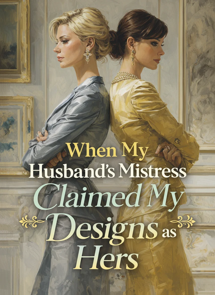When My Husband’s Mistress Claimed My Designs as Hers